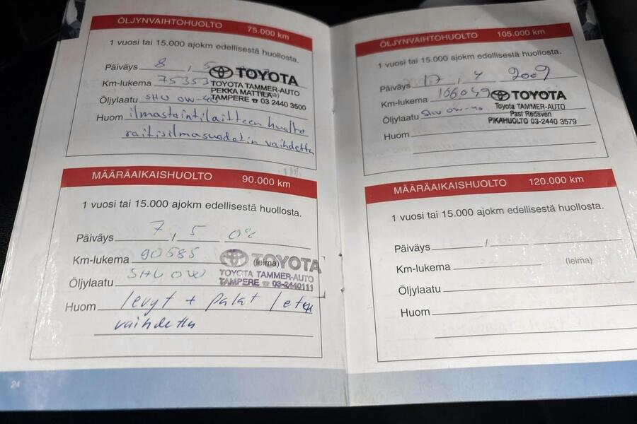 Toyota Corolla vaihtoauto