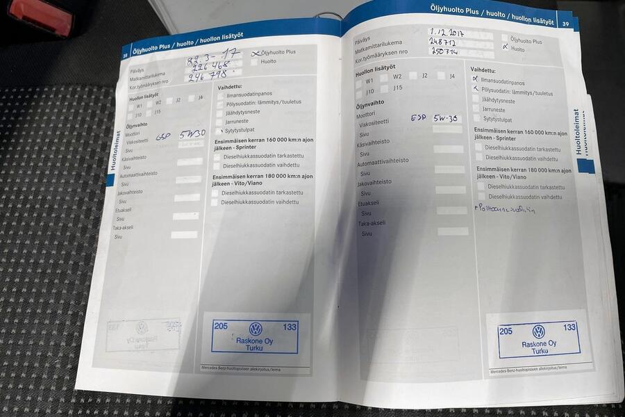 Mercedes-Benz Sprinter vaihtoauto