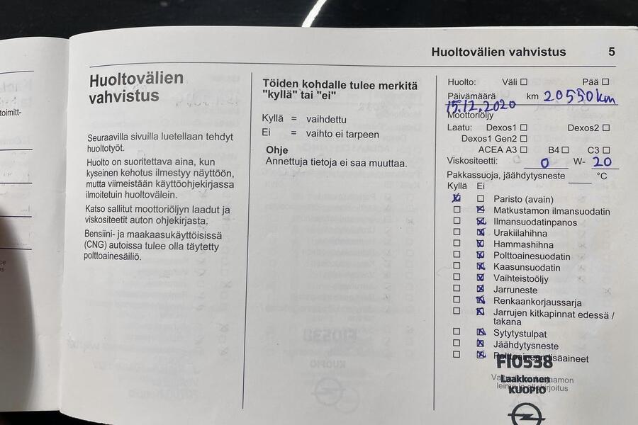 Opel Insignia vaihtoauto