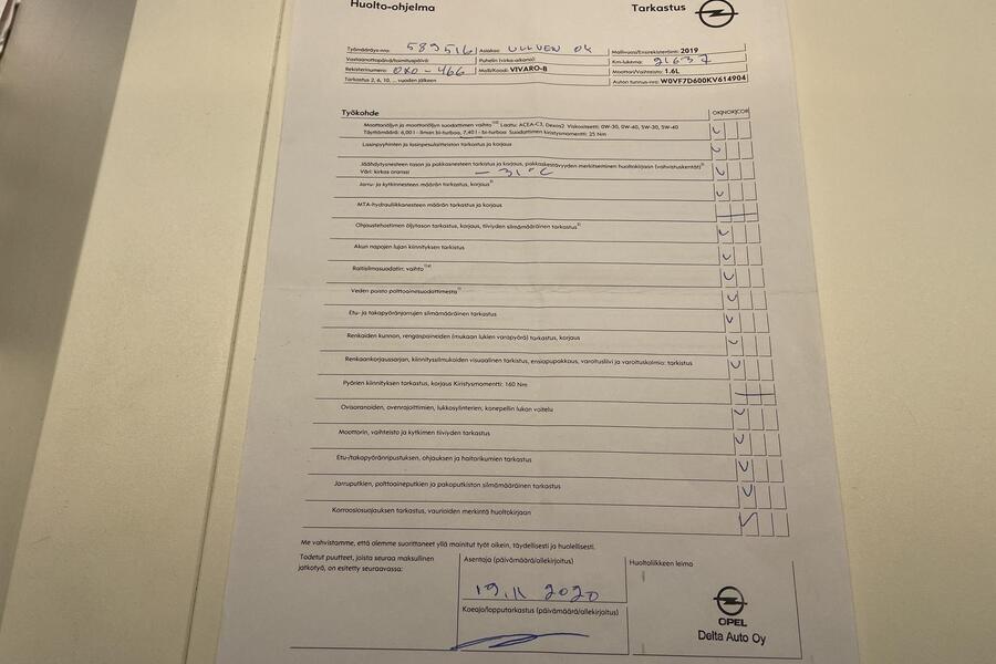 Opel Vivaro vaihtoauto