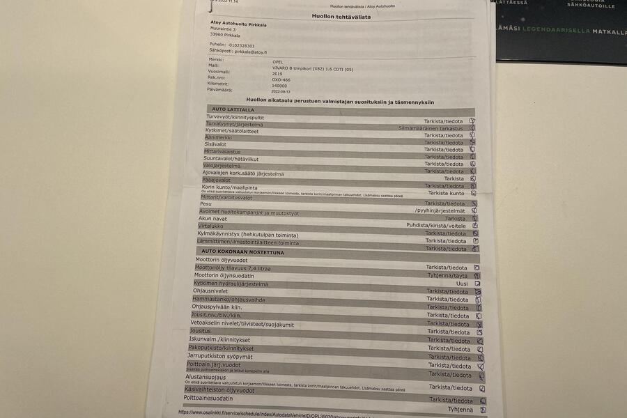 Opel Vivaro vaihtoauto