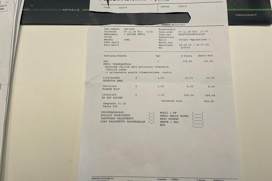 Opel Vivaro vaihtoauto