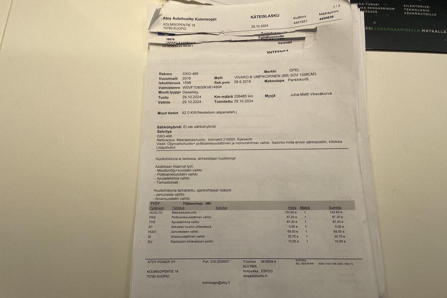 Opel Vivaro vaihtoauto