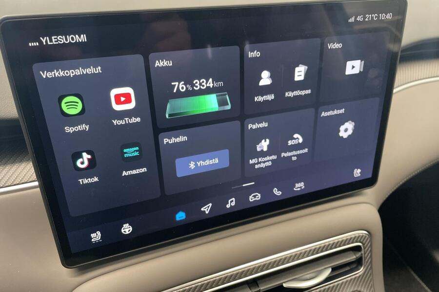 MG MGS6 EV vaihtoauto