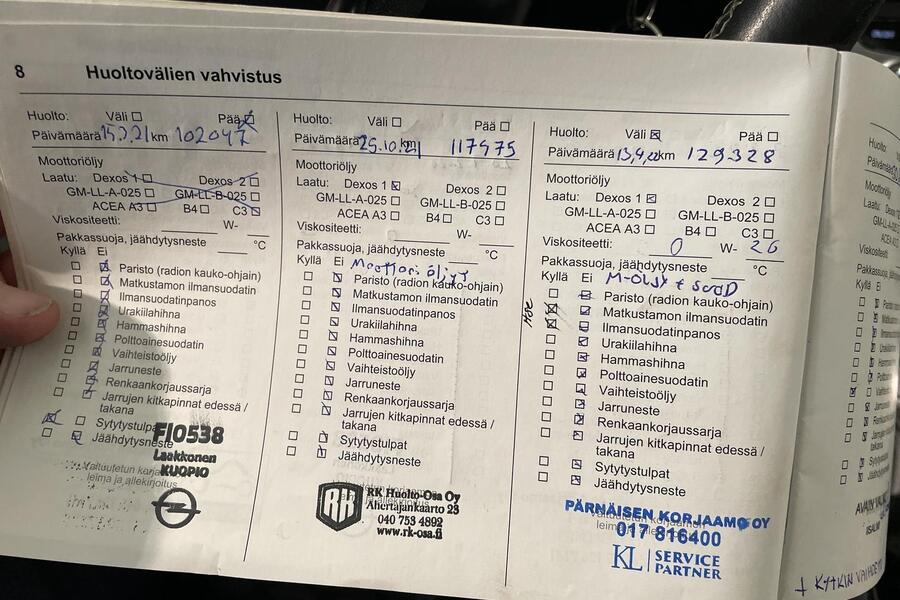 Opel Astra vaihtoauto