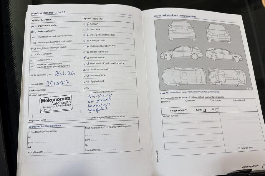 Volkswagen Passat vaihtoauto