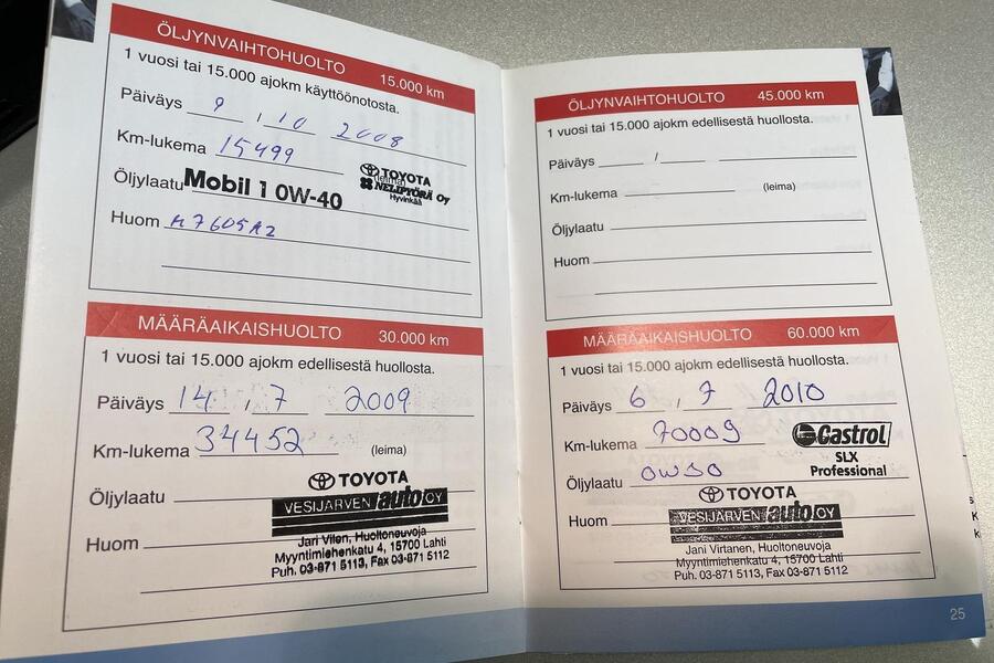 Toyota Avensis vaihtoauto