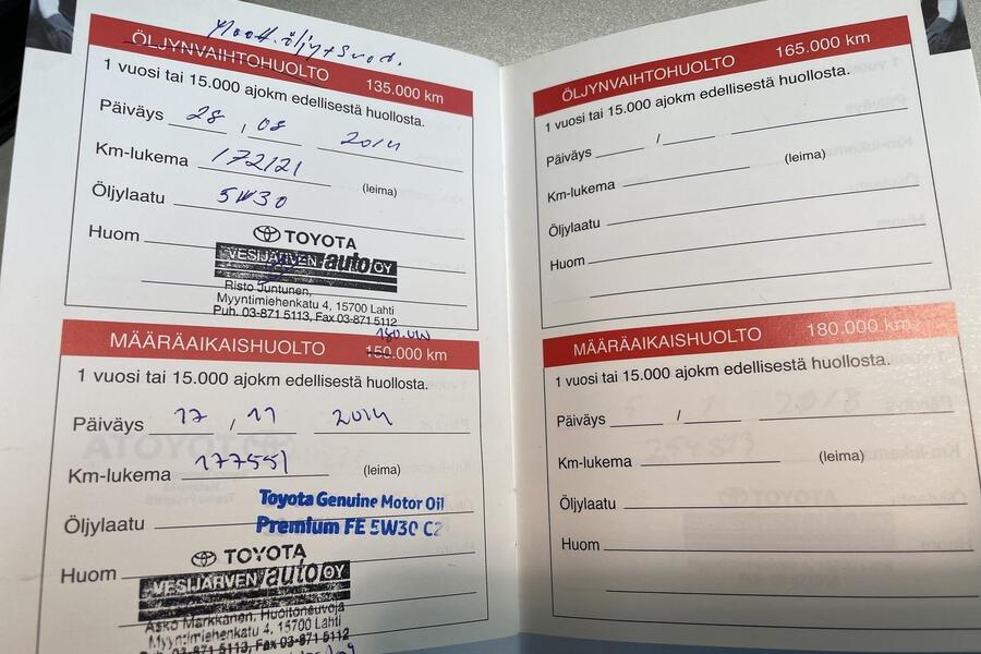 Toyota Avensis vaihtoauto