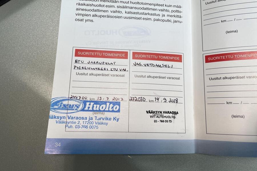 Toyota Avensis vaihtoauto