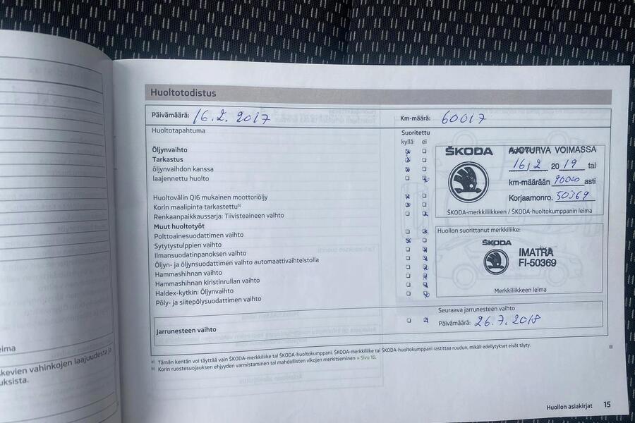 Skoda Octavia vaihtoauto