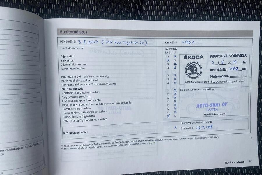 Skoda Octavia vaihtoauto