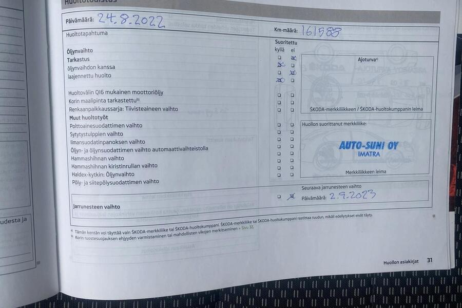 Skoda Octavia vaihtoauto