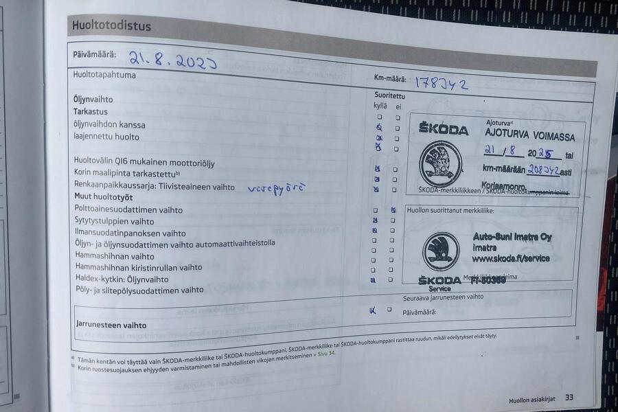 Skoda Octavia vaihtoauto