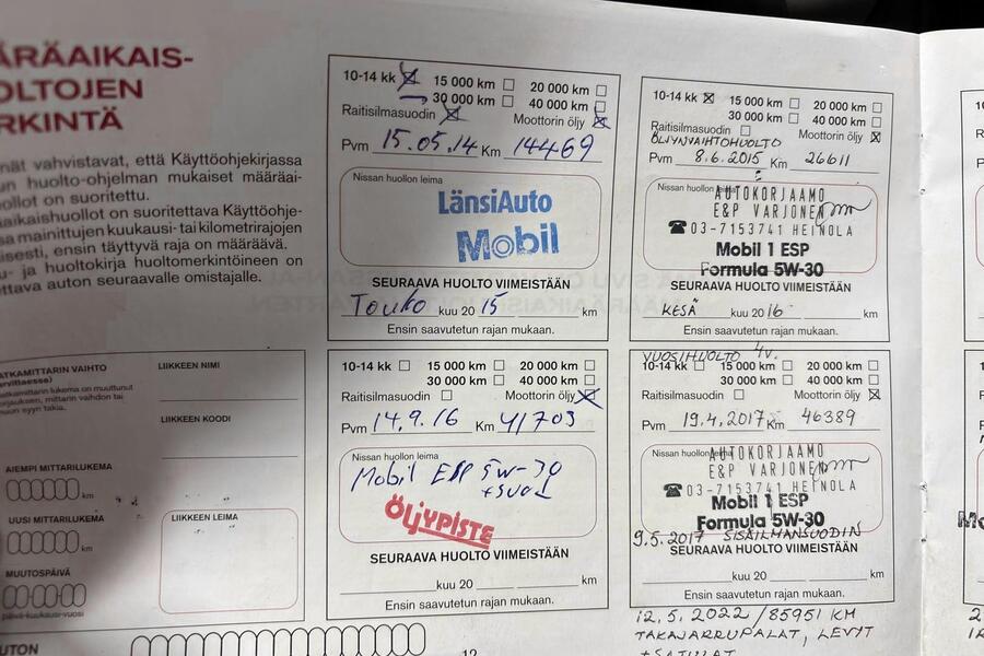 Nissan Qashqai vaihtoauto