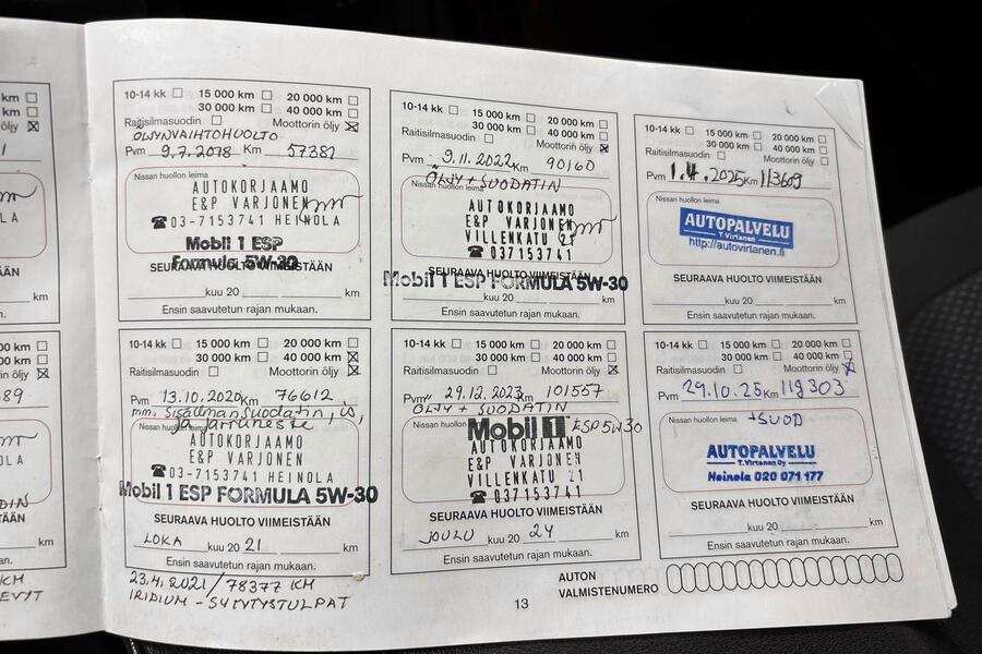 Nissan Qashqai vaihtoauto