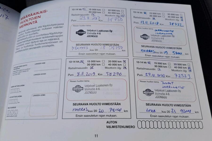 Nissan Qashqai vaihtoauto