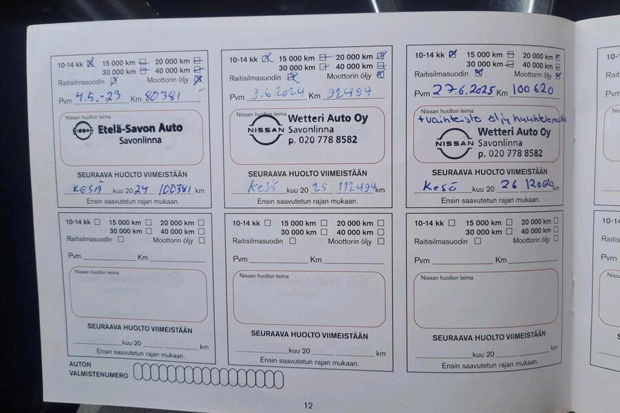 Nissan Qashqai vaihtoauto