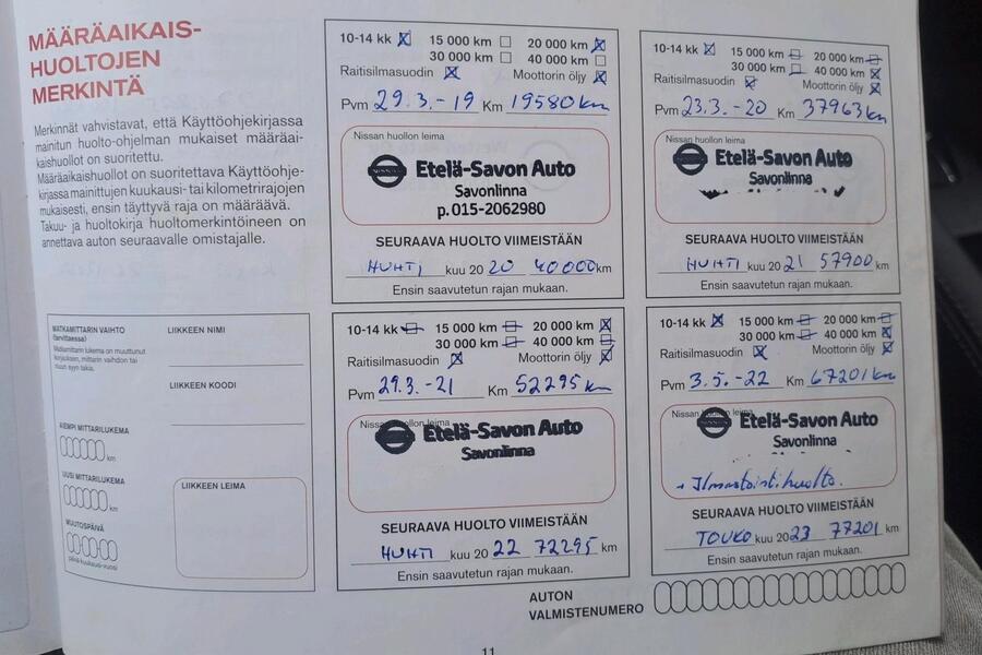 Nissan Qashqai vaihtoauto