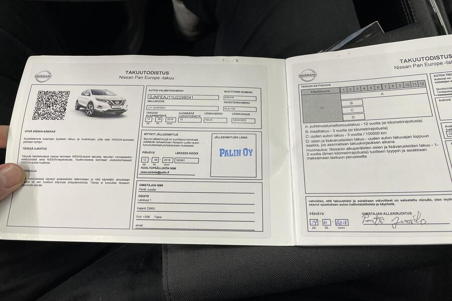 Nissan Qashqai vaihtoauto