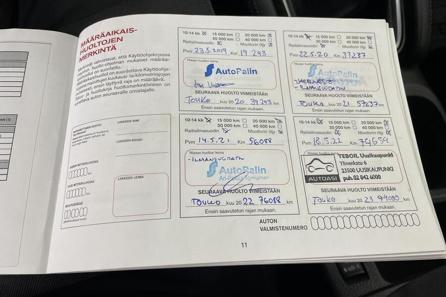 Nissan Qashqai vaihtoauto