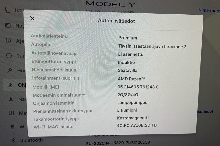 Tesla Model Y vaihtoauto