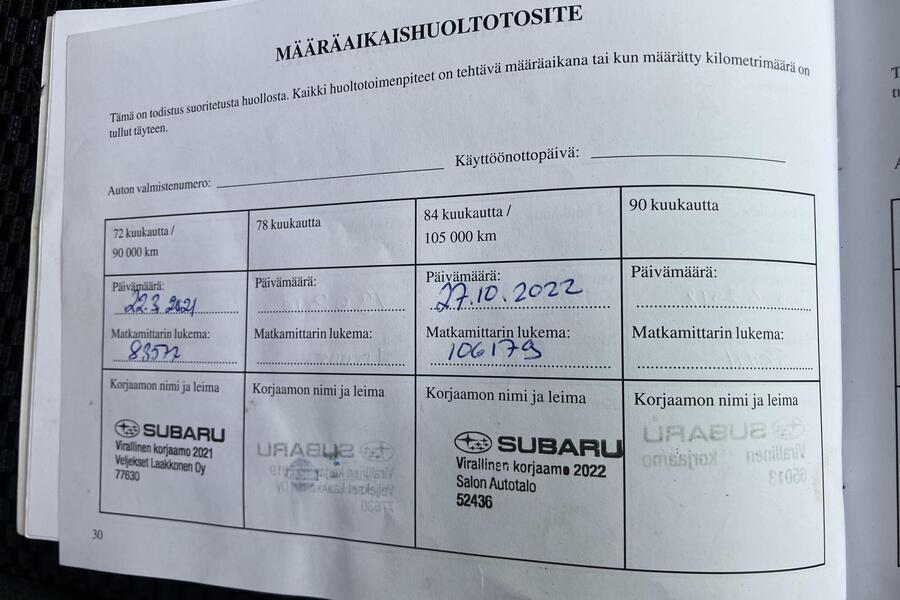 Subaru Forester vaihtoauto