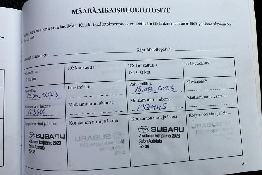 Subaru Forester vaihtoauto