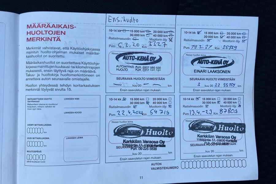 Nissan Qashqai vaihtoauto