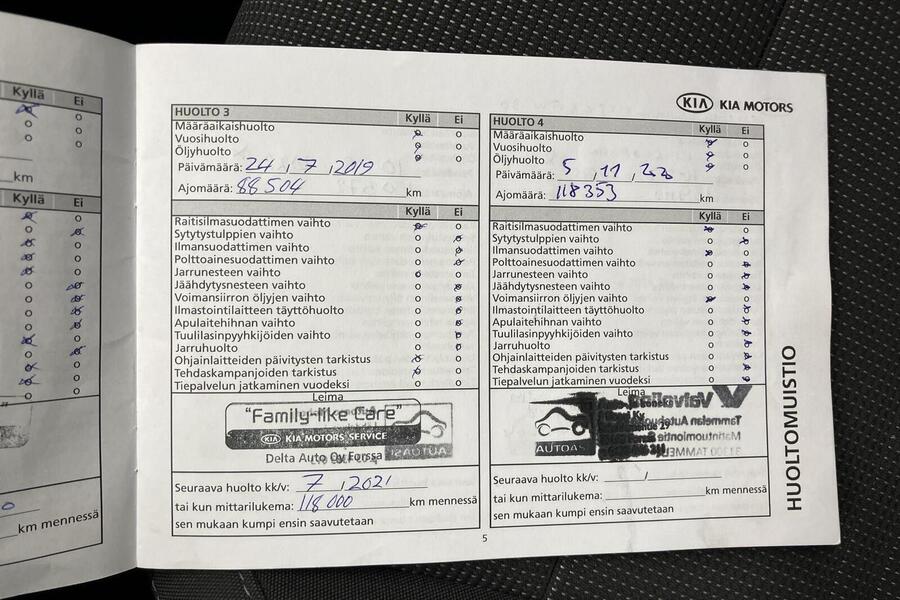 Kia Sorento vaihtoauto