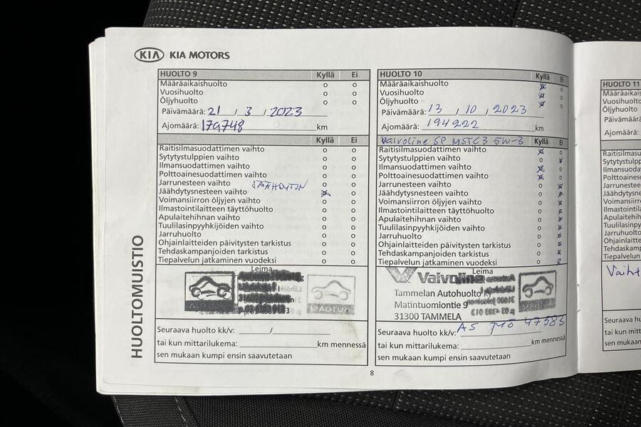 Kia Sorento vaihtoauto