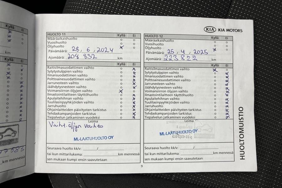 Kia Sorento vaihtoauto