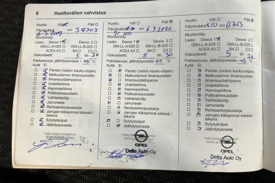 Opel Astra vaihtoauto