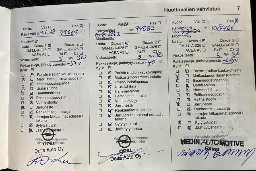 Opel Astra vaihtoauto