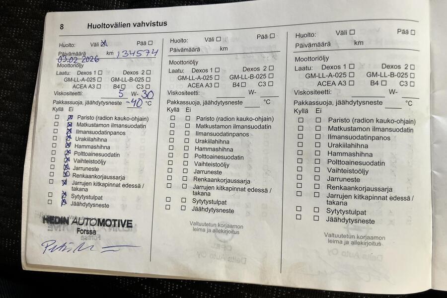 Opel Astra vaihtoauto