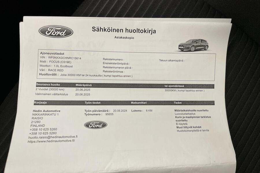 Ford Focus vaihtoauto