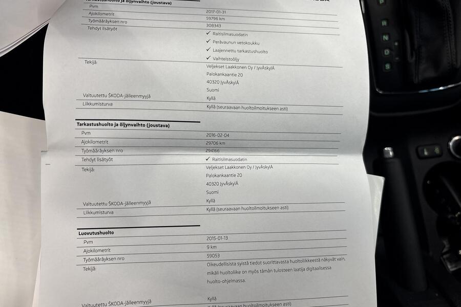 Skoda Yeti vaihtoauto