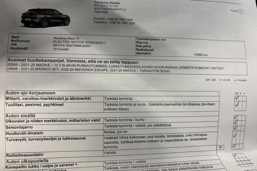 Ford USA Mustang vaihtoauto