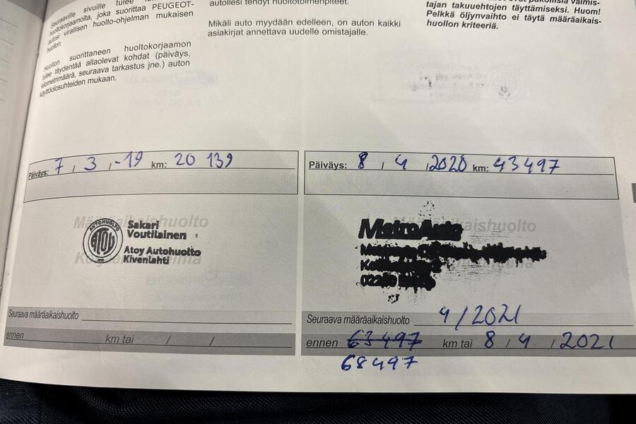 Peugeot 5008 vaihtoauto