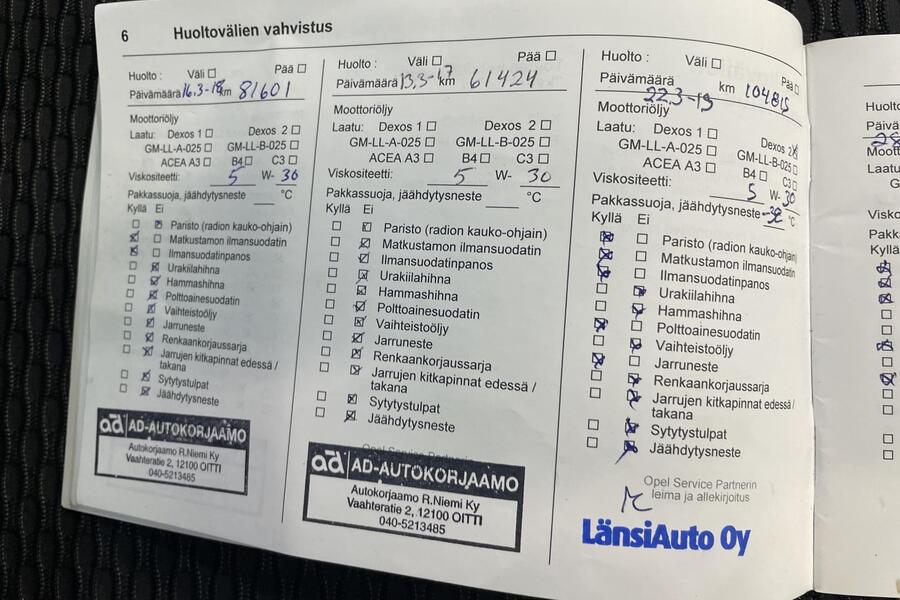 Opel Insignia vaihtoauto