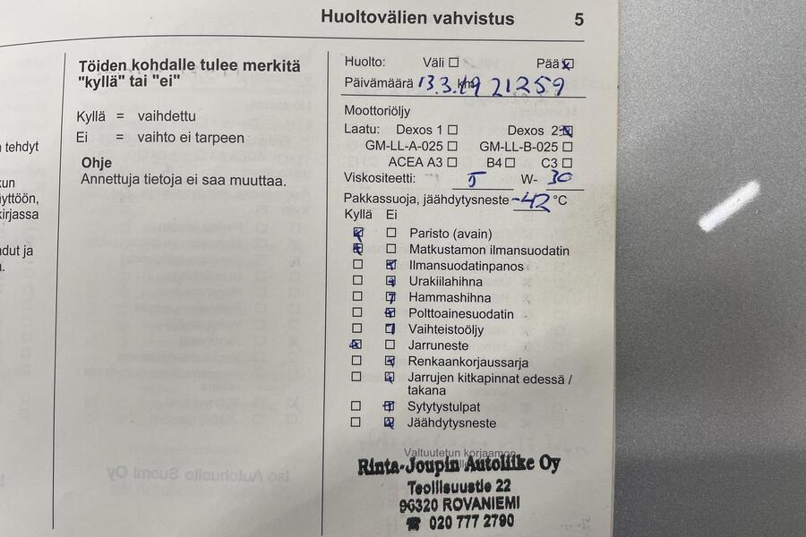 Opel Corsa vaihtoauto