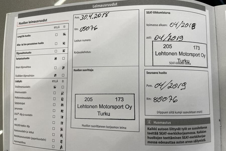 SEAT Toledo vaihtoauto