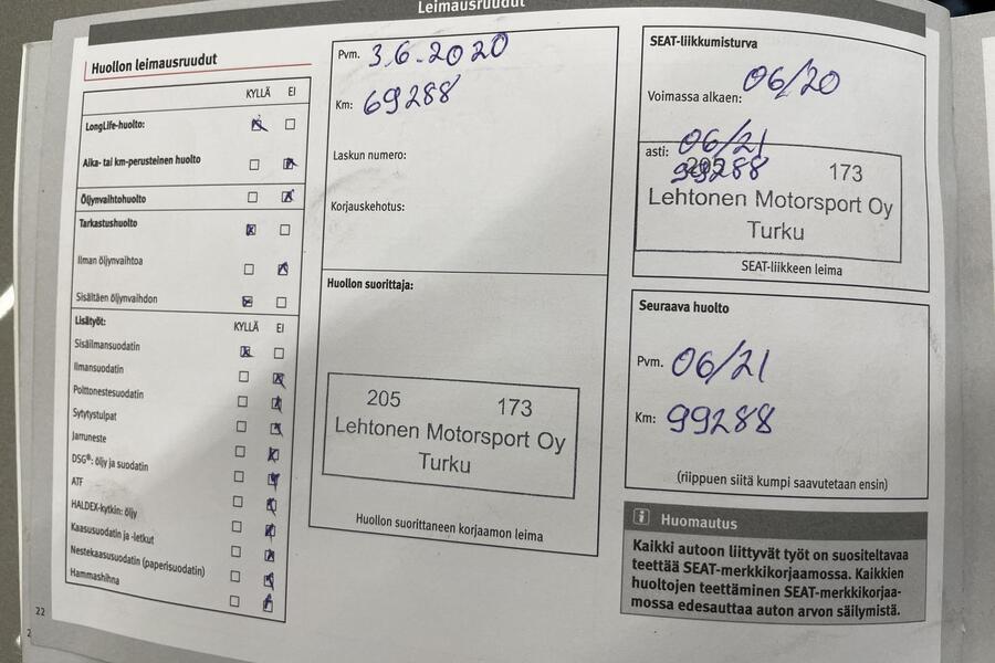 SEAT Toledo vaihtoauto