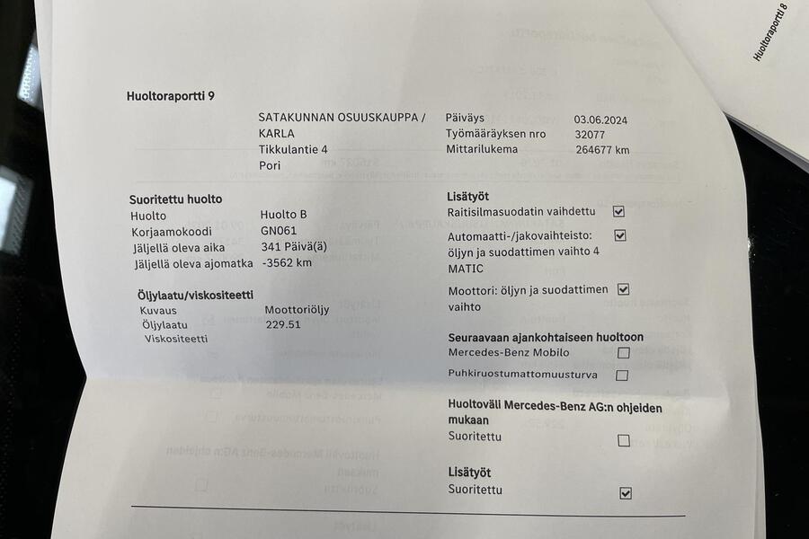 Mercedes-Benz C vaihtoauto