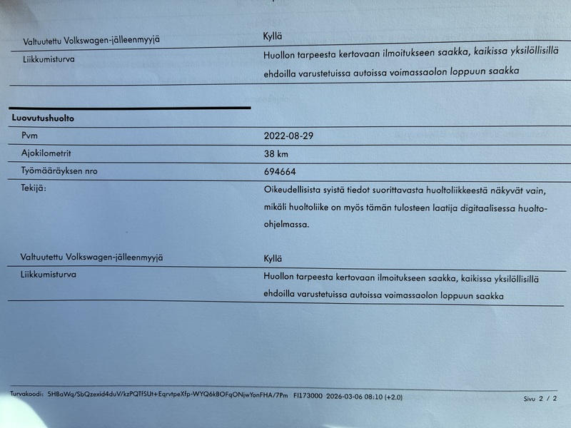 Volkswagen Tiguan vaihtoauto