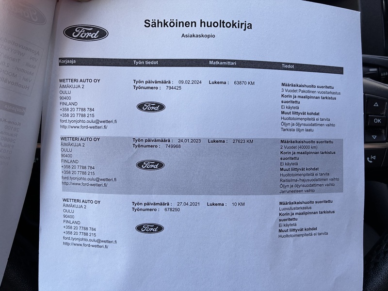 Ford Transit Custom vaihtoauto