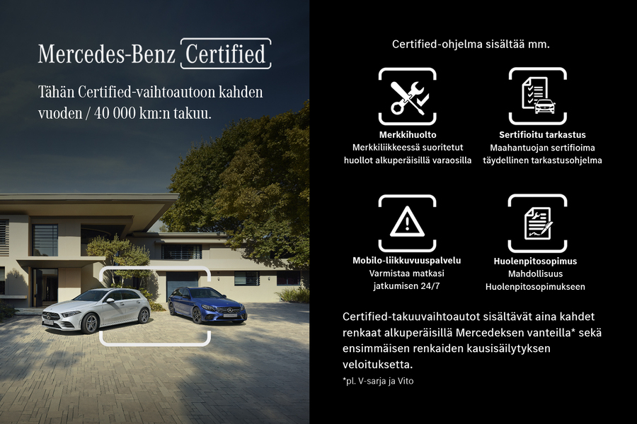 Mercedes-Benz C vaihtoauto