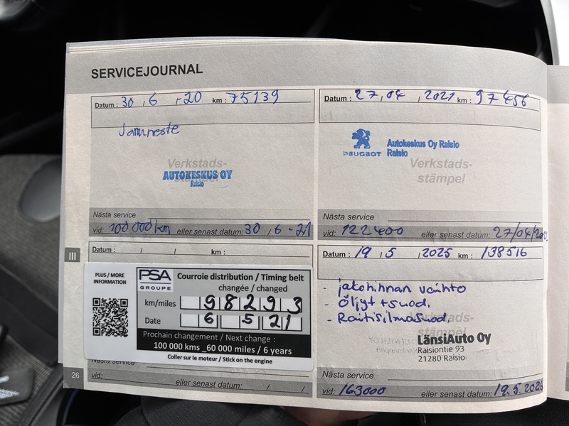 Peugeot 3008 vaihtoauto