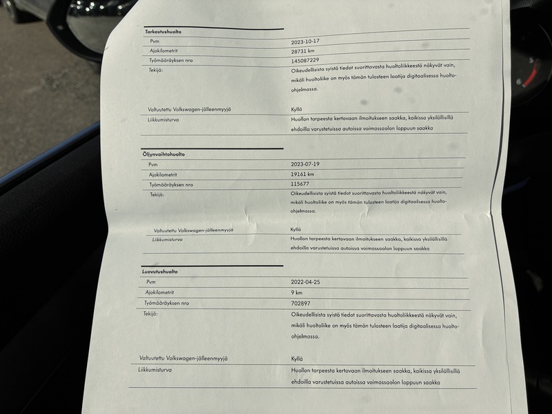 Volkswagen Passat vaihtoauto