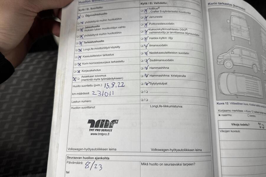 Volkswagen Caravelle vaihtoauto