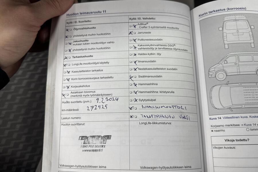 Volkswagen Caravelle vaihtoauto